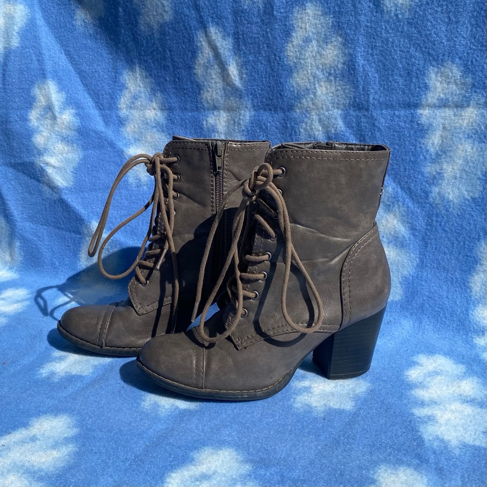 Call It Spring Lace Up Boots